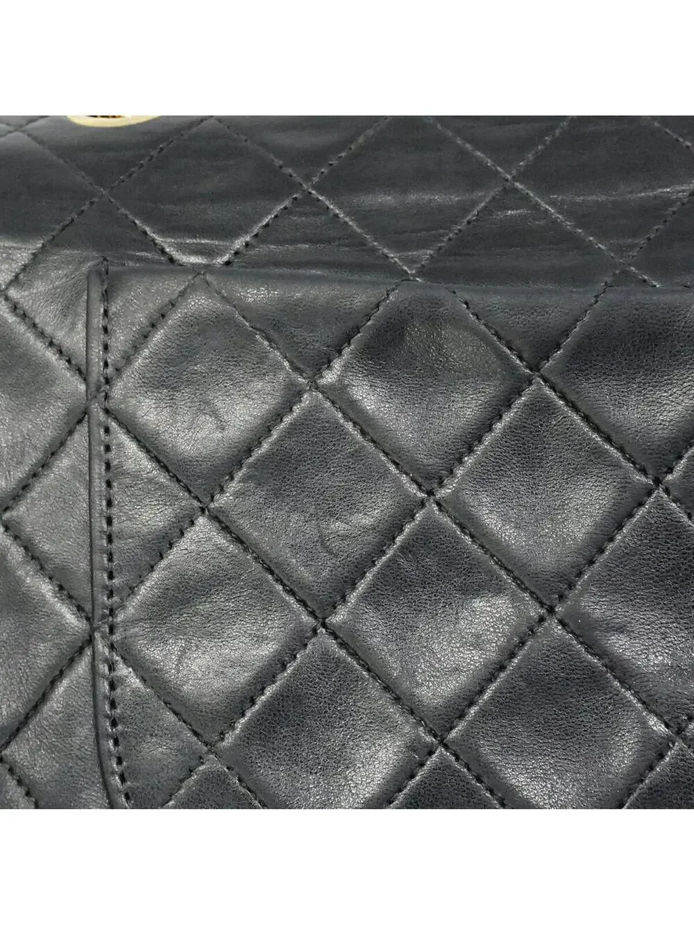 Chanel Vintage Cc Chain Flap Bag #287641C37B
